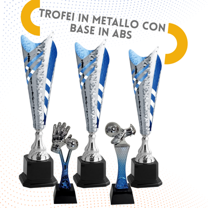 Set completo 5 pezzi premiazioni calcistiche | Cod. Venere