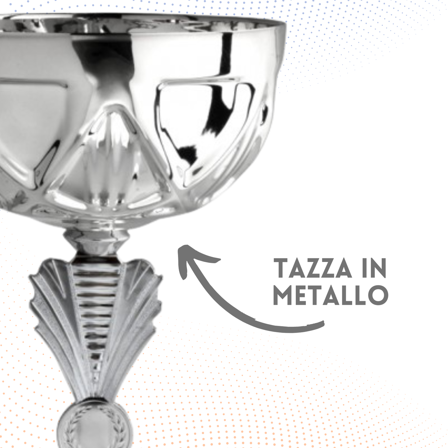 Coppa da 33 cm con base in marmo | Cod. 12.032S