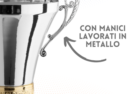 Trofeo con manici 62 cm da 3,7 Kg | Cod. 1.091