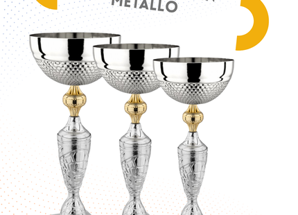 Set completo 5 pezzi premiazioni calcistiche | Cod. Nettuno