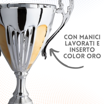 Trofeo con manici da 44 cm, peso da 1,8 Kg | Cod. 4.121