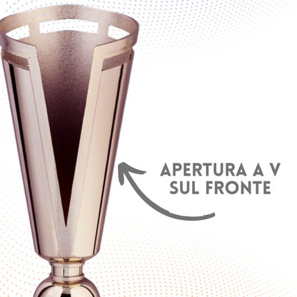 Coppa da 30 cm in ABS colore bronzo | Cod. 8.633