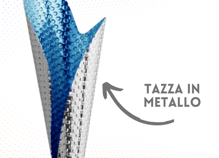 Trofeo in metallo da 49 cm, peso da 1 Kg | Cod. 4.541