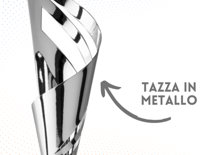 Trofeo in metallo da 52 cm, peso da 1,4 Kg | Cod. 4.391