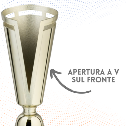 Coppa da 30 cm in ABS colore oro | Cod. 8.631