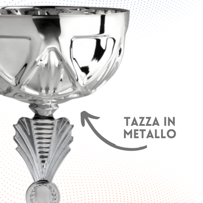 Coppa da 30 cm con base in marmo | Cod. 12.033S