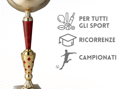 Coppa da 38 cm con base in marmo | Cod. 11.152G