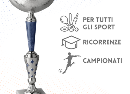 Coppa da 34 cm con base in marmo | Cod. 11.153S
