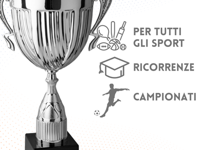 Trofeo con manici da 49 cm, peso da 0,7 Kg | Cod. 4.062