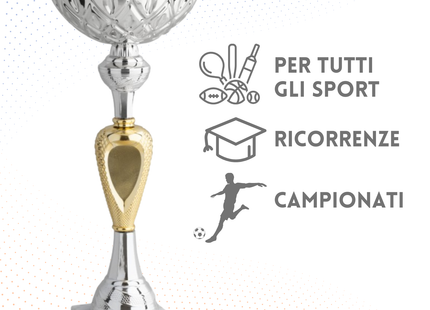 Coppa da 31 cm con base in marmo | Cod. 12.053S