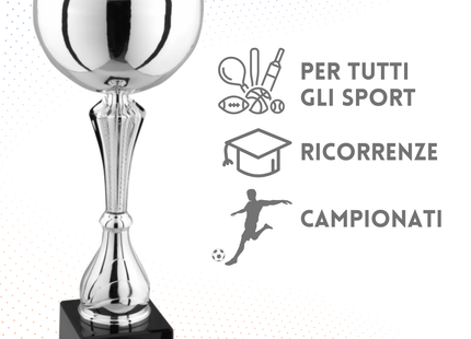 Coppa da 47 cm con tazza in metallo | Cod. 8.171