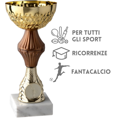 Set 3 premiazioni personalizzate 13.489.6G 