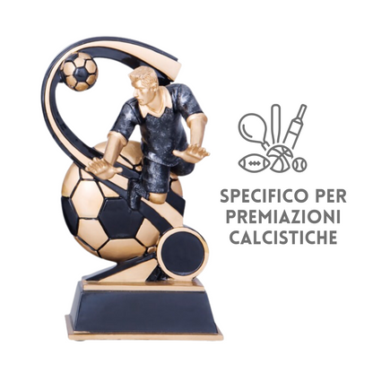 Premiazioni personalizzate premio calcio 15.023A