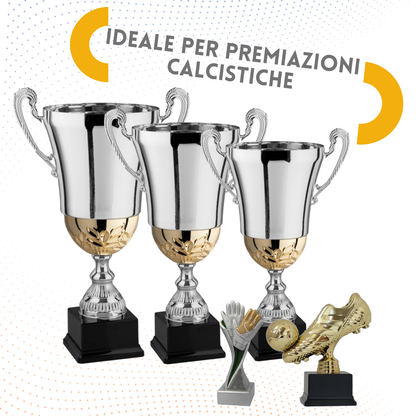Set completo 5 pezzi premiazioni calcistiche | Cod. Giove