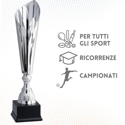 Tris di trofei personalizzati 56 - 51 - 49 cm | Cod. 4.109