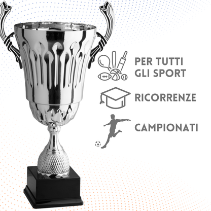 Trofeo con manici da 56 cm, peso da 1 Kg | Cod. 3.072