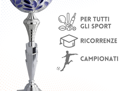 Coppa da 33 cm con base in marmo | Cod. 8.704B