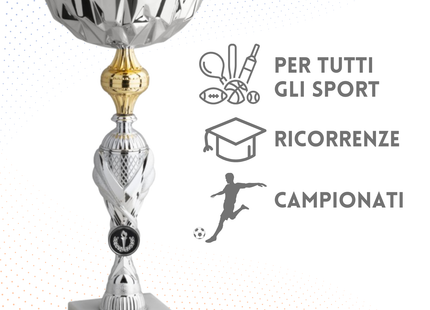 Coppa da 35 cm con base in marmo | Cod. 11.003S