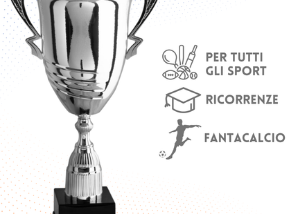 Tris di premiazioni personalizzate con manici 70 - 65 - 57 cm | Cod. 1.101-T