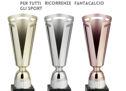 Tris di trofei personalizzati da 30 cm | Cod. 8.639
