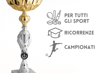Coppa da 36 cm con base in marmo | Cod. 11.002G
