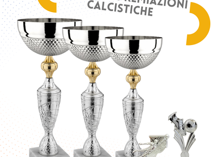 Set completo 5 pezzi premiazioni calcistiche | Cod. Nettuno