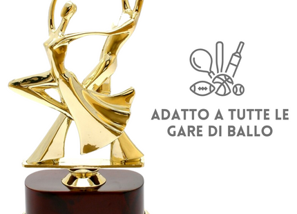 Premiazioni personalizzate ballo di coppia 16.047