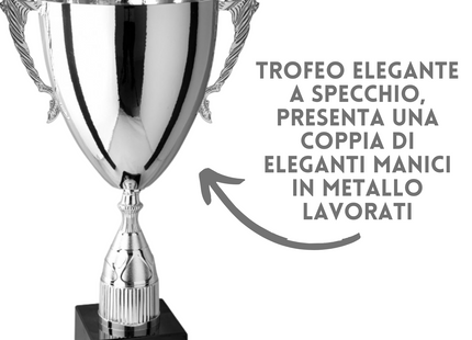 Coppa trofeo da 56 cm, peso da 2,6 Kg | Cod. 1.192
