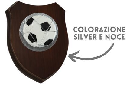Premiazioni personalizzate crest in legno premio calcio 25.201.11