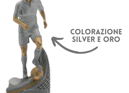 Premio calcistico da 25 cm personalizzato | Cod. 15.284A