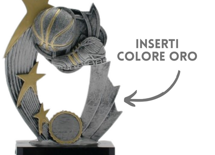 Premiazioni personalizzate basket 16.465A