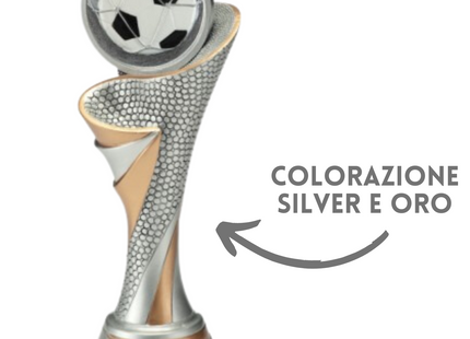 Premio calcistico da 26 cm personalizzato | Cod. 25.797.11