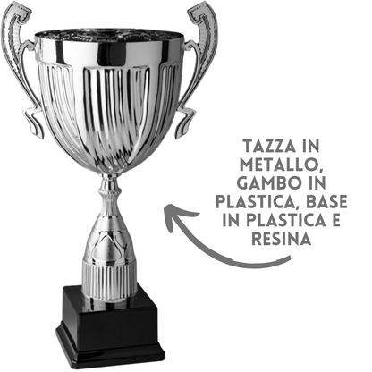 Coppa trofeo classica con manici 49 cm | Cod. 1.232