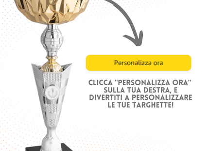 Coppa da 34 cm con base in marmo nero | Cod. 11.484G