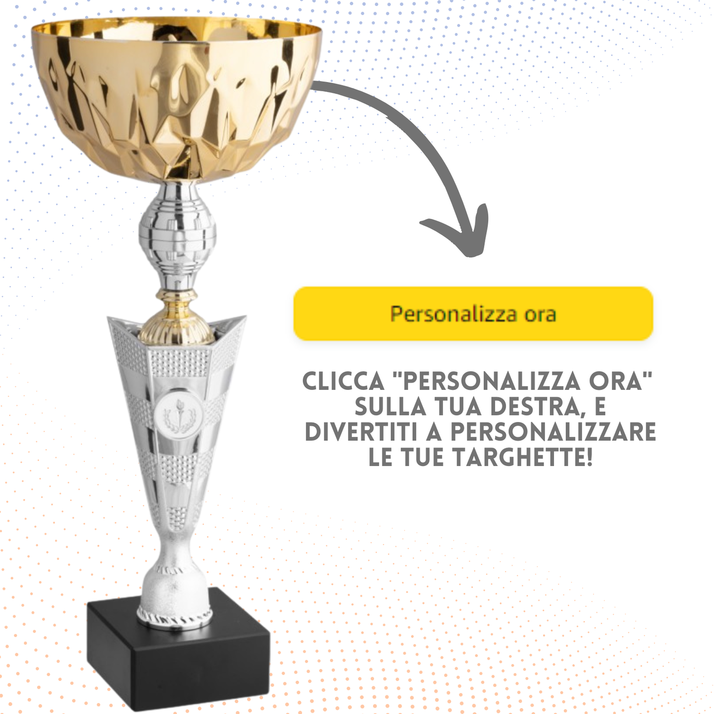 Coppa da 34 cm con base in marmo nero | Cod. 11.484G