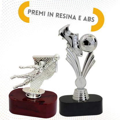 Set completo 5 pezzi premiazioni calcistiche | Cod. Nettuno