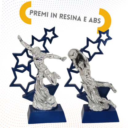 Set completo 5 pezzi premiazioni calcistiche | Cod. Urano
