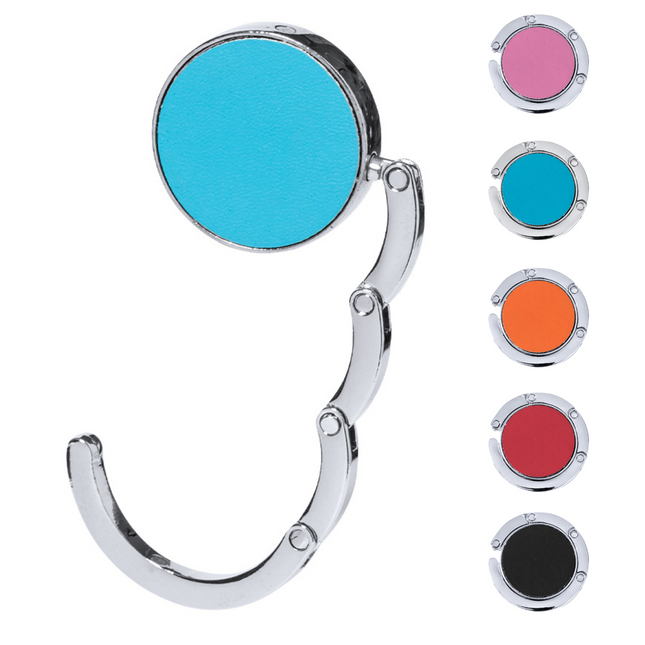Appendiborsa metallico pieghevole personalizzato | Cod. 9416