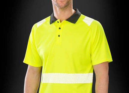 Polo alta visibilità in poliestere riciclato personalizzabile – Result RER501X