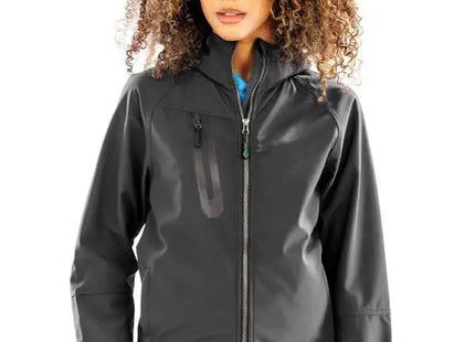 Softshell Result RER909X riciclato con cappuccio