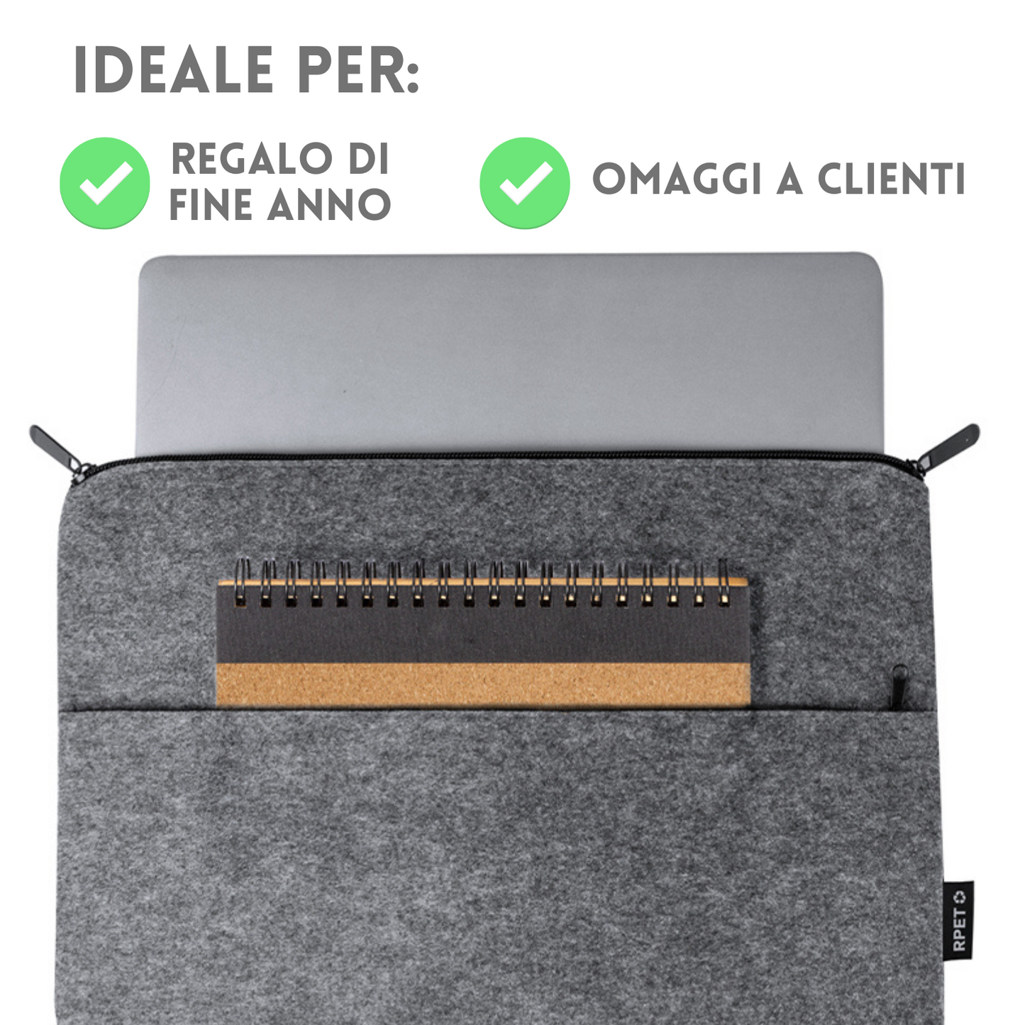 Custodia per computer portatile fino a 15" ecologica | Cod. 20934