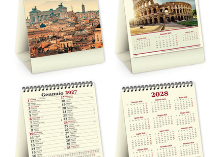 calendari da tavolo personalizzati 2027