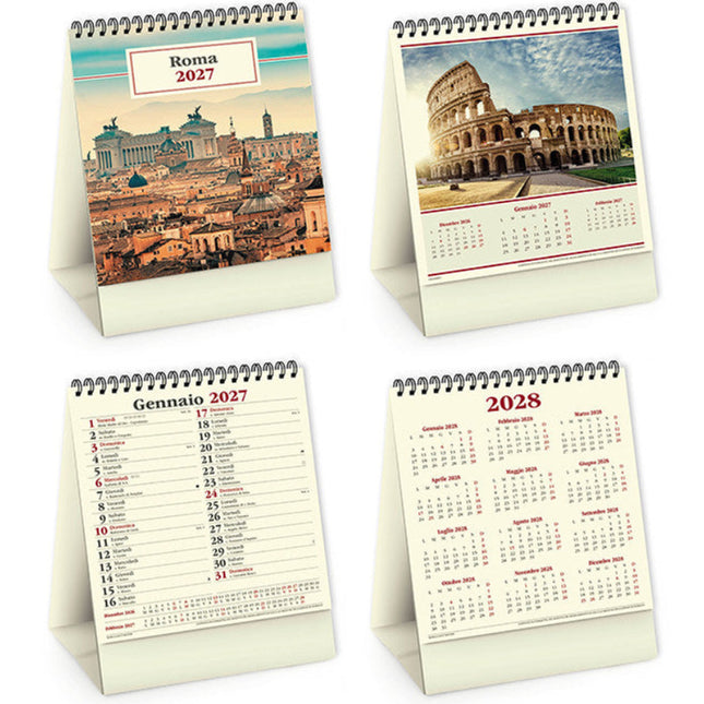 calendari da tavolo personalizzati 2027