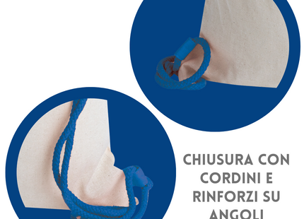 Sacche personalizzate multiuso in cotone pg197