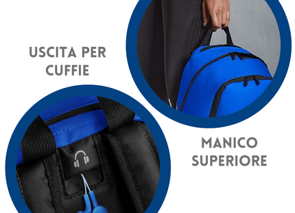 Zaino sportivo personalizzato da 17 litri | Cod. QS255
