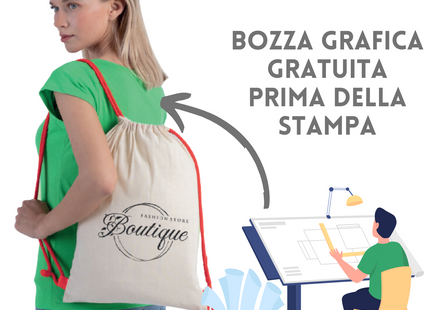 Sacche personalizzate multiuso in cotone pg197