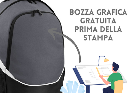 Zaino sportivo personalizzato da 17 litri | Cod. QS255