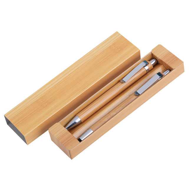 Set penne in bamboo con astuccio - PD501