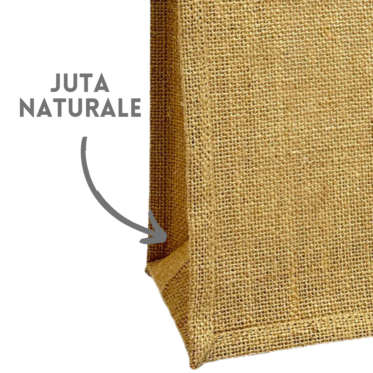 Shopper in Juta naturale 33 x 42 x 19 cm | Cod. BS905L