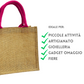 Shopper in Juta naturale 33 x 42 x 19 cm | Cod. BS905L